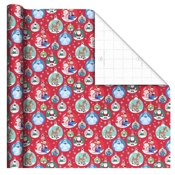 Hallmark Rudolph the Red Nosed Reindeer Wrapping Paper Christmas 70 sq ft - Picture 3 of 6